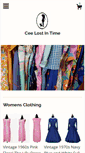 Mobile Screenshot of ceelostintime.com